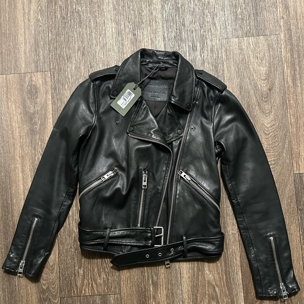 All Saints Leather Jacket